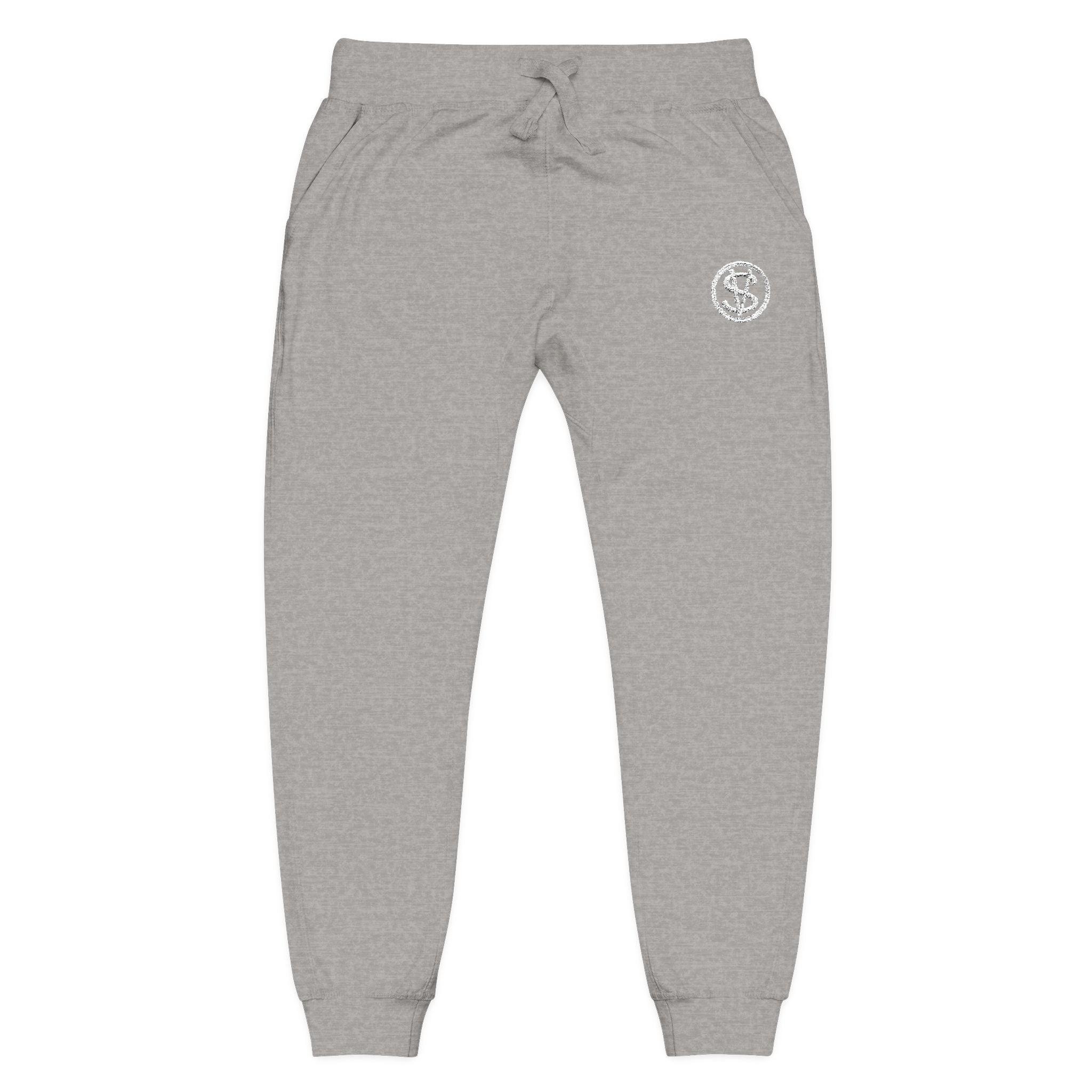 Embroidered Sweatpants – Fleece Joggers