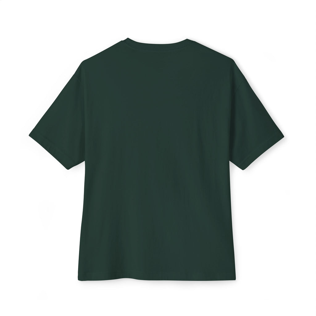 Sculpted Boxy Graphic Oversized T‑Shirt