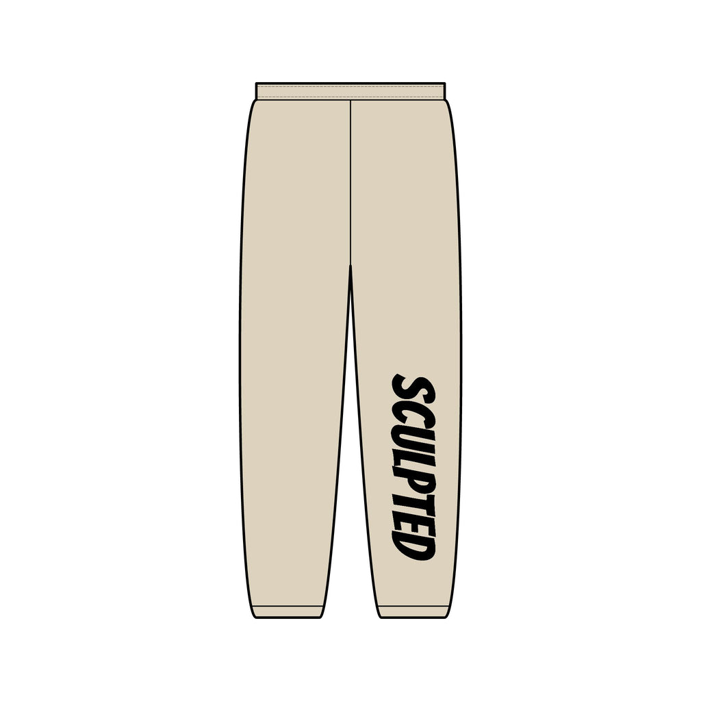 Sculpted Graphic Joggers