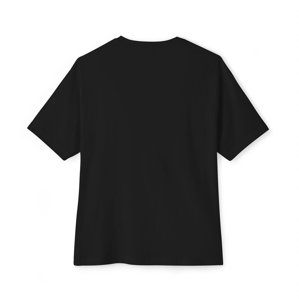 Sculpted Boxy Graphic Oversized T‑Shirt