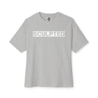 Sculpted Boxy Graphic Oversized T‑Shirt