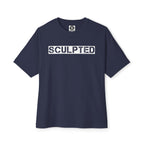 Sculpted Boxy Graphic Oversized T‑Shirt