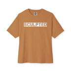Sculpted Boxy Graphic Oversized T‑Shirt