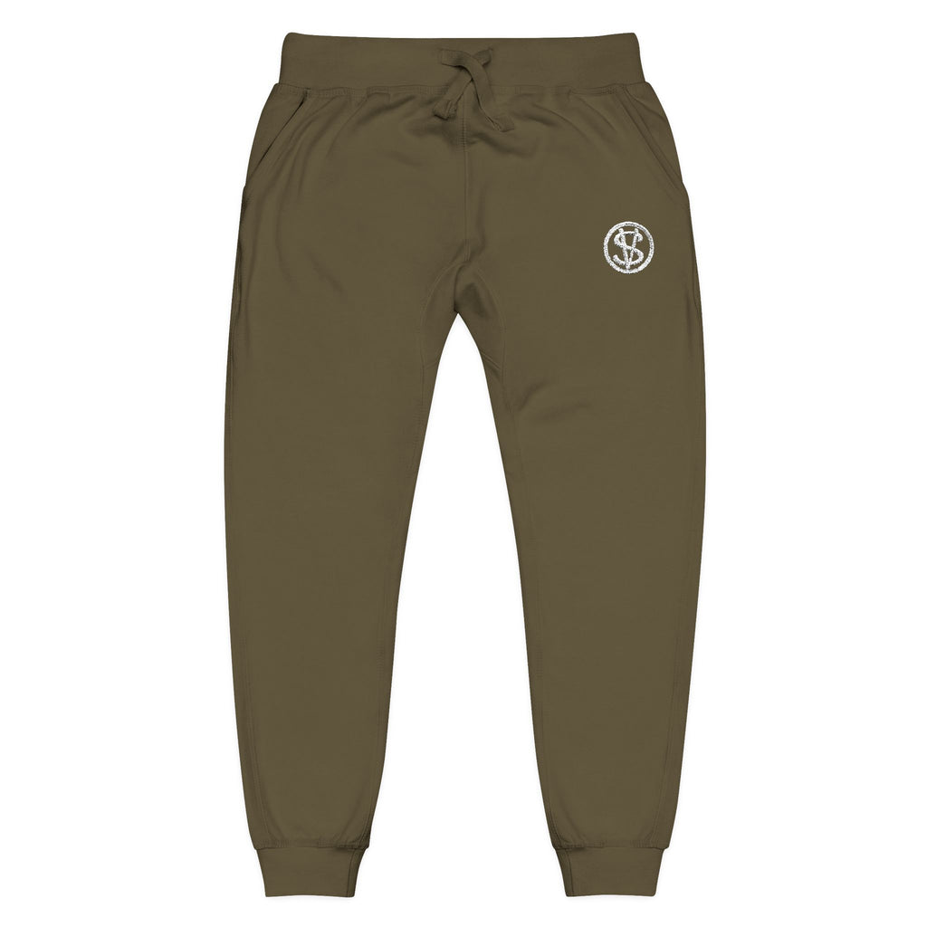 Embroidered Sweatpants – Fleece Joggers