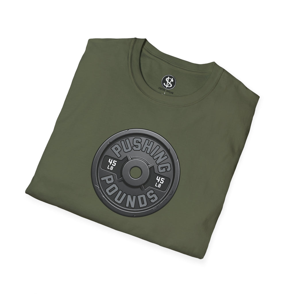 Pushing Pounds Gym Tee