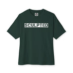 Sculpted Boxy Graphic Oversized T‑Shirt