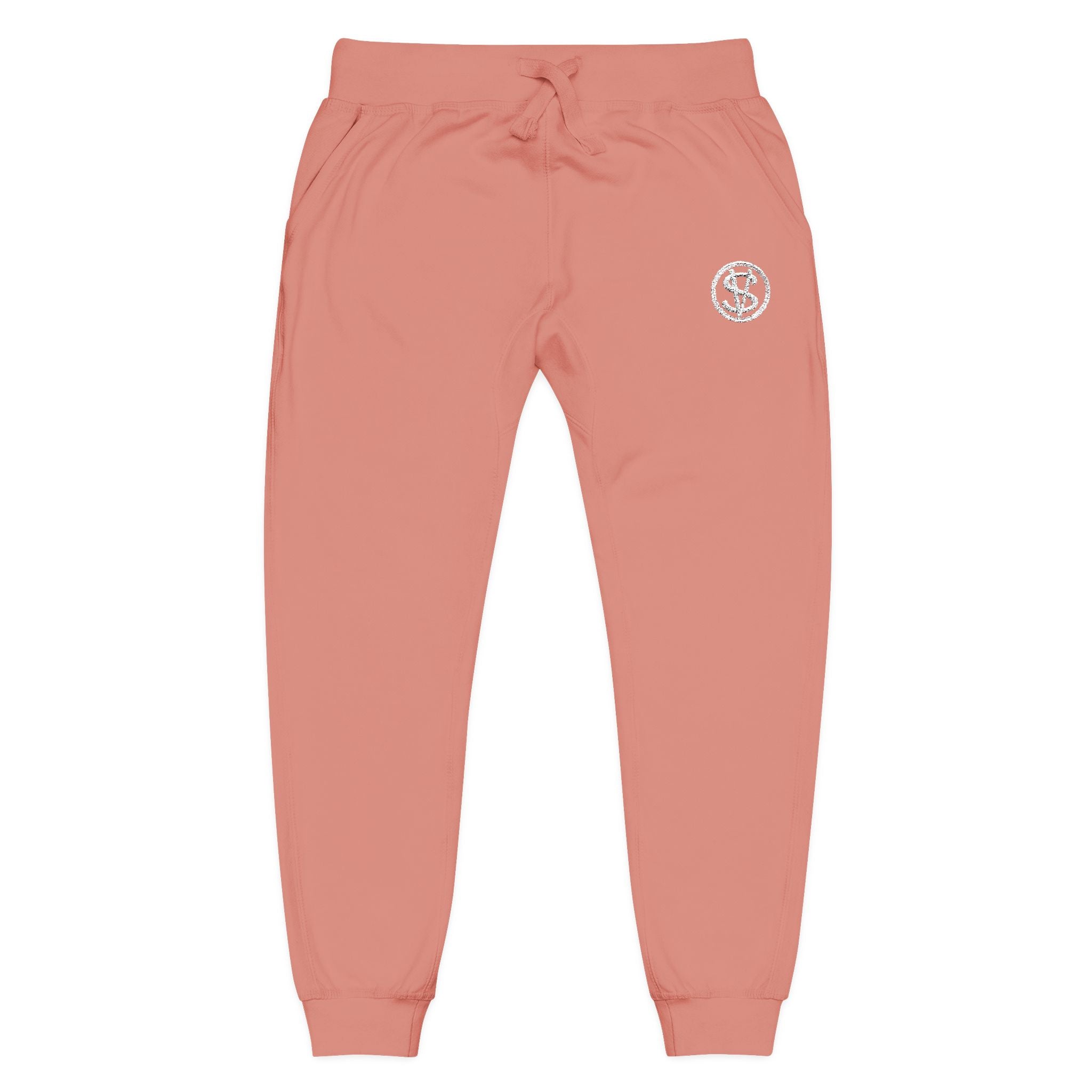 Embroidered Sweatpants – Fleece Joggers