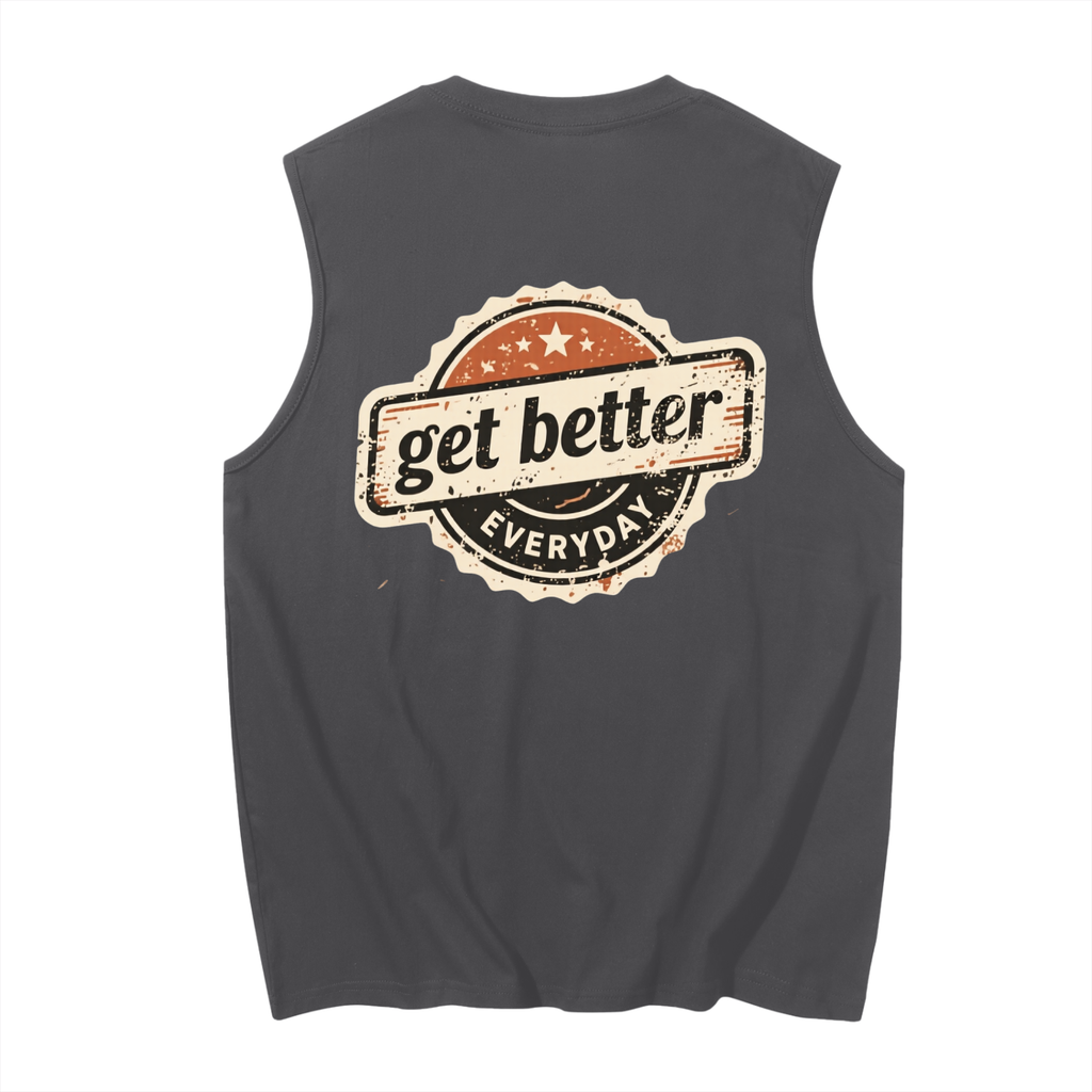 Men's Sleeveless Cotton Tank Top