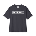 Sculpted Boxy Graphic Oversized T‑Shirt